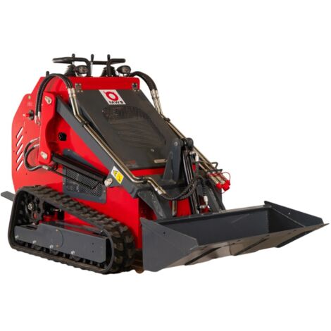 Mw Tools – Mini chargeur sur chenilles 23 ch – Capacité de levage 380 kg – Moteur essence 4 temps – MLD380R