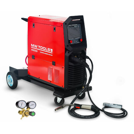 Mw Tools – Poste à souder industriel MIG 30A-220A 230V – Soudage acier et inox – Écran LCD – Capacité bobine 15 kg – MIG225I