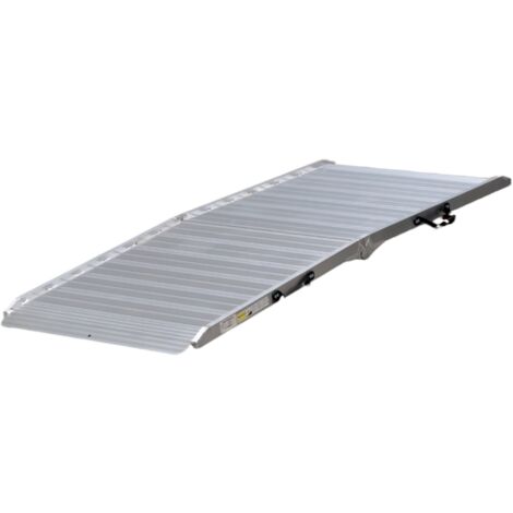 Mw Tools – Rampe de chargement aluminium pliable 400kg 2130x900mm largeur utile 850mm – AOP2004