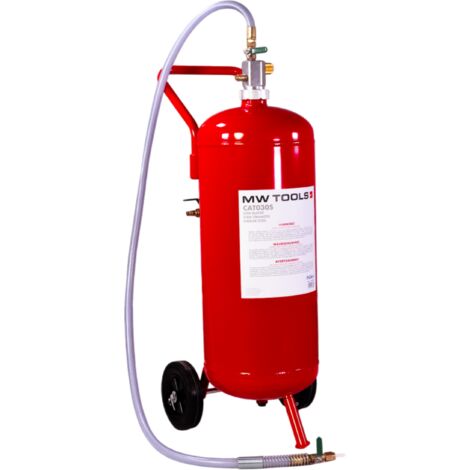 Mw Tools – Sableuse pneumatique mobile 25 l – Débit 230 l/min – Pression 4 bars – Pour bois et pierre – CAT030S