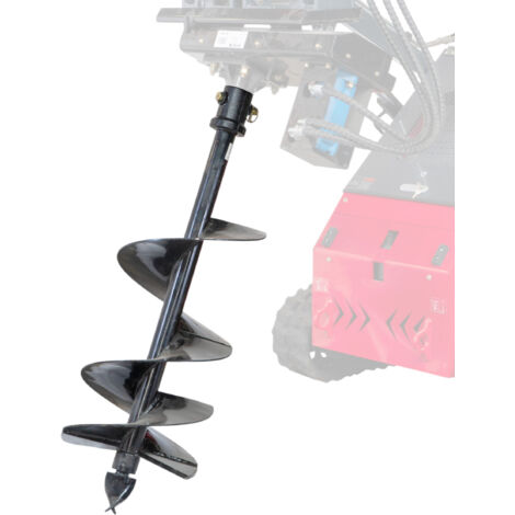 Mw Tools – Tarière hydraulique 400 mm – Longueur 1150 mm – Compatible mini chargeurs – Forage précis dans sols durs – MLAC10