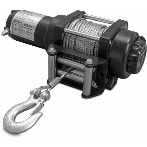 Mw Tools – Treuil électrique 12V 1360 kg 15,2m – Télécommande sans fil – Étanchéité IP68 – Boîte de vitesses 3 rapports – EL1400