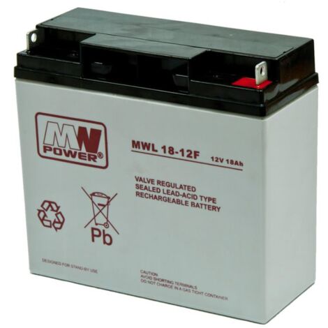 MWL 18-12F : Batterie AGM 12V/18Ah 18177167 (T3)