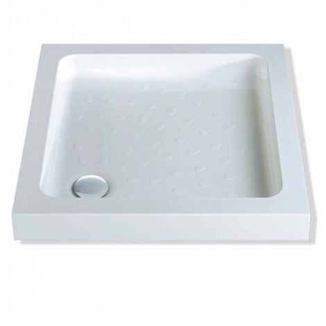 MX Classic High Wall Square Shower Tray 800mm x 800mm (inc Waste)