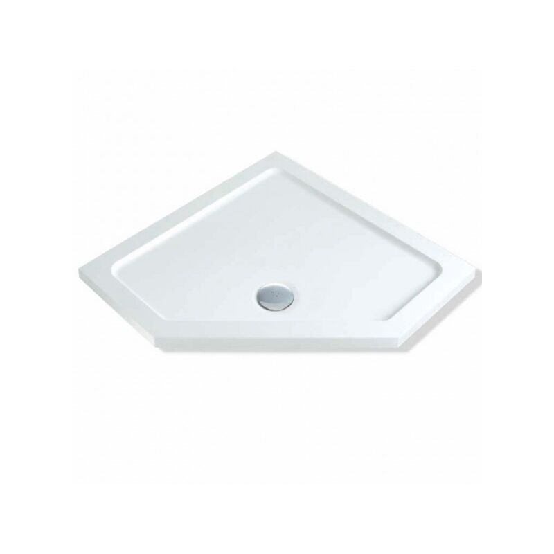 Elements Pentagonal Shower Tray 900mm x 900mm (inc Waste) - MX