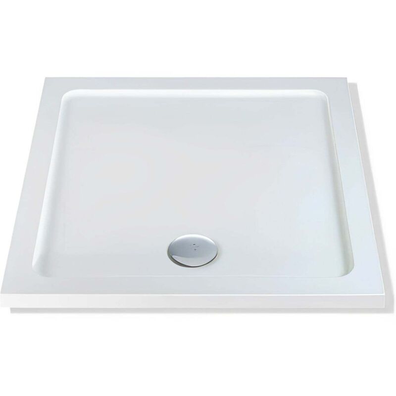 MX - Elements Square Shower Tray 800mm x 800mm (inc Waste)