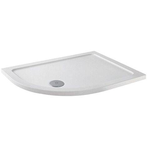 MX Elements Anti-Slip Offset Quadrant Shower Tray 1300mm x 800mm Left Handed (inc Waste)