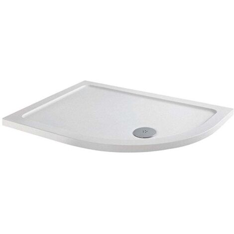 MX Elements Anti-Slip Offset Quadrant Shower Tray 1300mm x 800mm Right Handed (inc Waste)