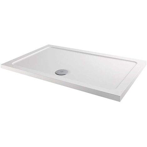 MX Elements Anti-Slip Rectangular Shower Tray 1400mm x 900mm (inc Waste)