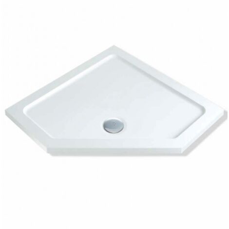 MX Elements Pentagonal Shower Tray 900mm x 900mm (inc Waste)