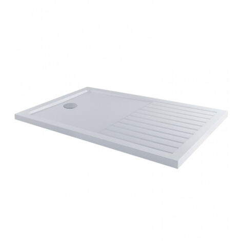 MX Elements Rectangular Walk-In Shower Tray 1600mm x 800mm (inc Waste)
