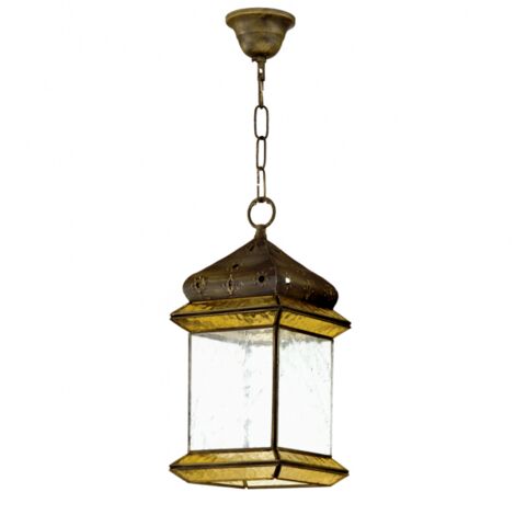 My Lamp - Doppelpendel 1l. braun/beige Cilind (50/40/reg)