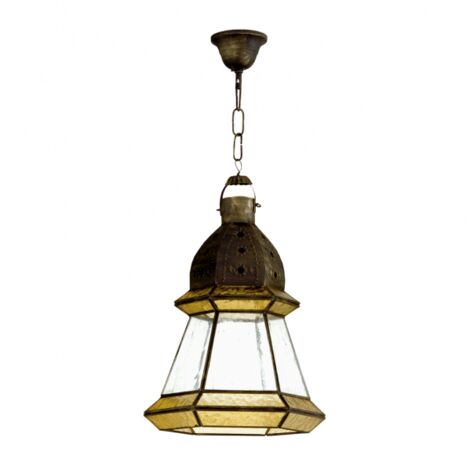My Lamp - Doppio pendente 1l. Marrone/marrone Cilind (50/40/reg)