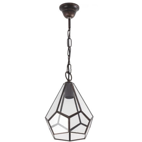 My Lamp - Lampada da soffitto Estepa argento 2xe27 25x25x11