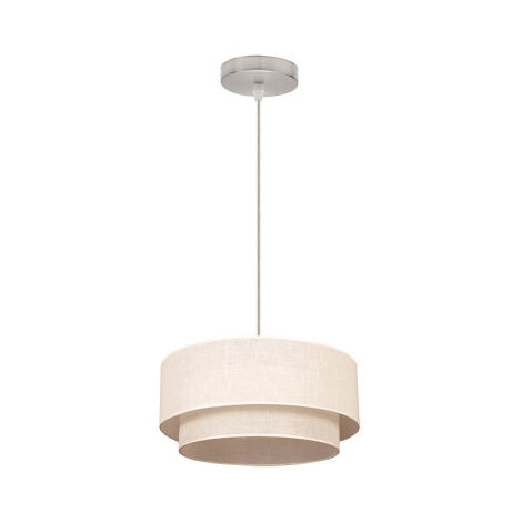 My Lamp - Tischleuchte 1l. Beige Zylindrisch (30x15)