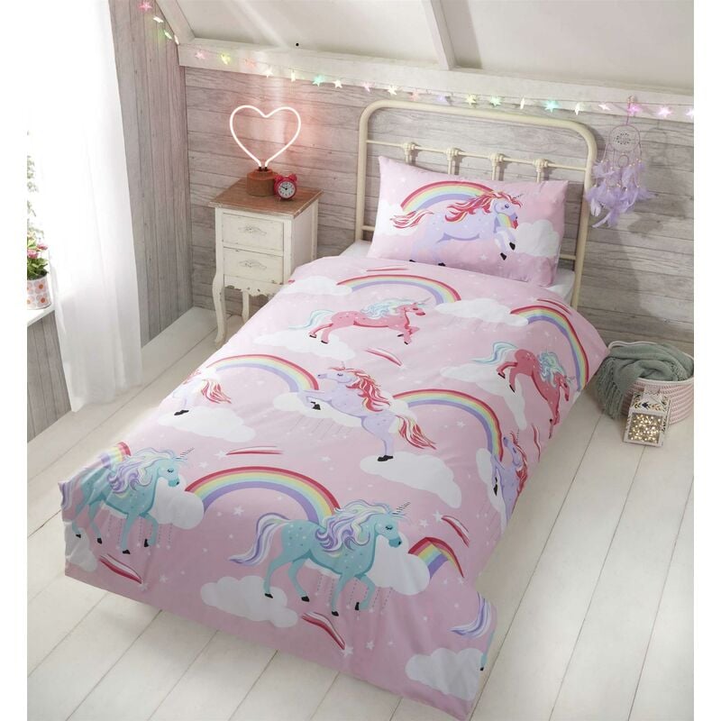 Rapport - My Little Unicorn Single Duvet Quilt Cover Bedding Set