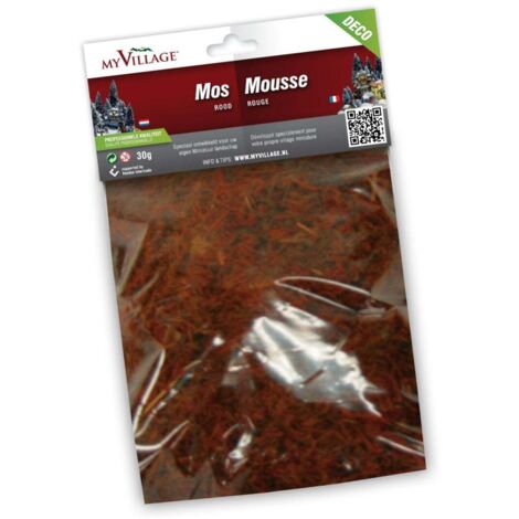 My Village MY VILLAGE - Materiale decorativo muschio verde 50gr Cod. MYD10