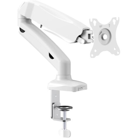 My Wall HL 16 WL 1 parte Supporto da tavolo per monitor 43,2 cm (17) - 81,3 cm (32) Bianco Ruotabile, Inclinabile
