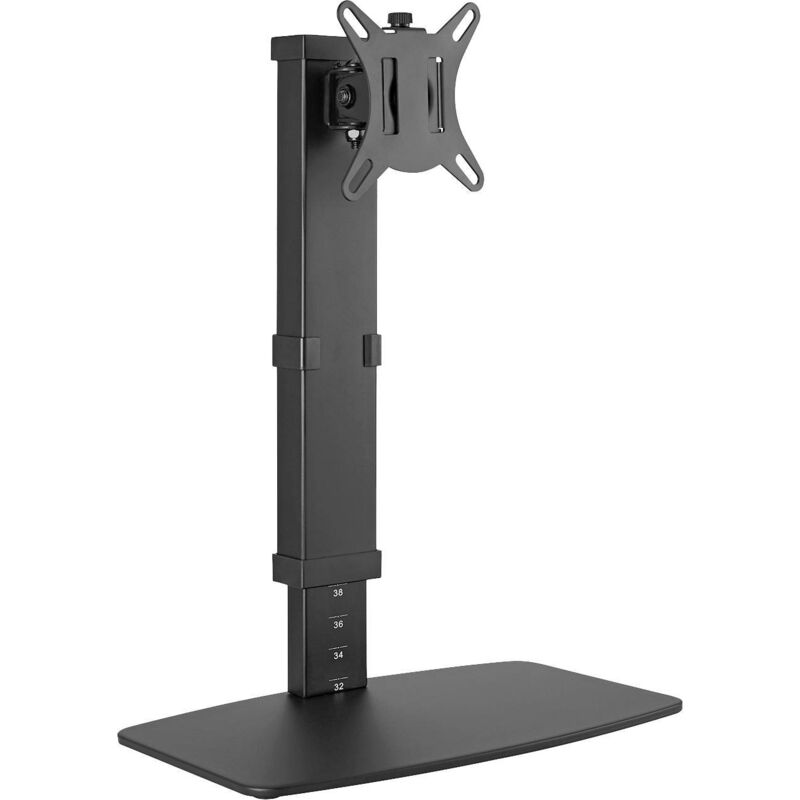 My Wall HL 55L Monitor base Black Height-adjustable 17"-32" Displa...
