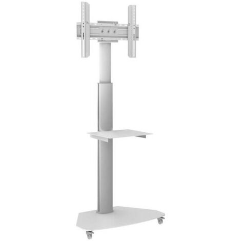 My Wall HP1DWL - Stand de per display a schermo piatto (orientabile a 90°, 177,8 cm/70"), colore White