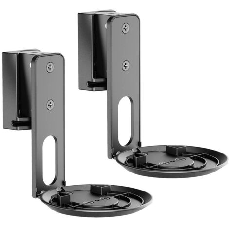 My Wall HS40L Supporto a muro per altoparlante Ruotabile, Inclinabile Nero 2 pz.