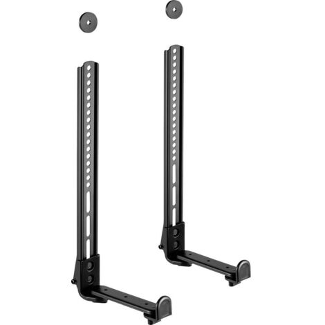 My Wall HZ 19 L Supporto Soundbar Girevole Nero 2 pz.