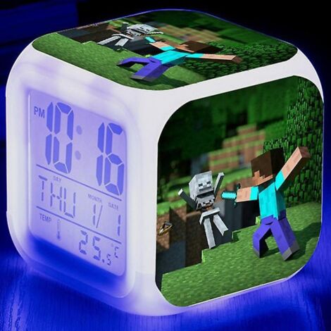 My World Digitaler Wecker (F), Wecker mit bunten Lichtern