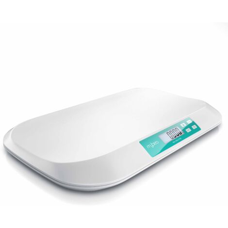 MyBeo Digitale Babywaage mit Display 50 g bis 20 kg / 3 Zoll Display /  Einheit kg & lb