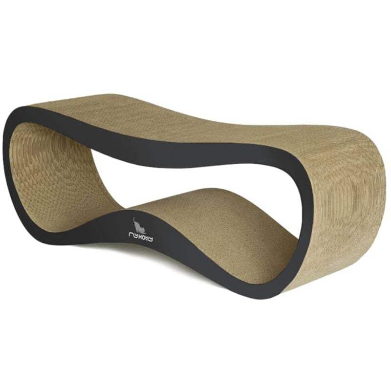 

Rascador para gatos LUI 75x25x25 cm negro 3083 - Negro - Mykotty