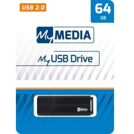 MyMedia MyUSB Drive lecteur USB flash 64 Go USB Type-A 2.0 Noir