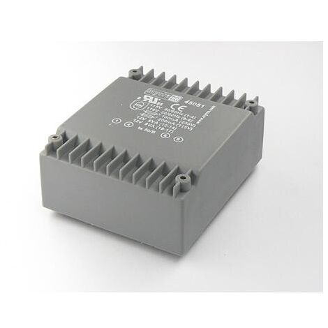 Myrra 45051 Transformateur pour circuit imprimé Myrra, 12V c.a., 230V c.a., 18VA, 2 sorties