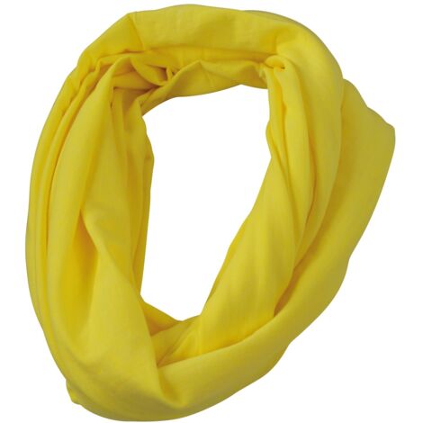 myrtle beach Urban-Style Schlauchschal MB6578 75 x 80 cm yellow-melange