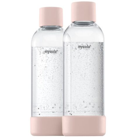 MYSODA - BOUTEILLE (2) 1L PET ET BIOCOMPOSITE ROSE