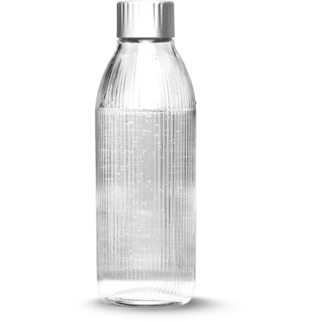 MYSODA BOUTEILLE VERRE 1L SILVER GLASSY 1219485