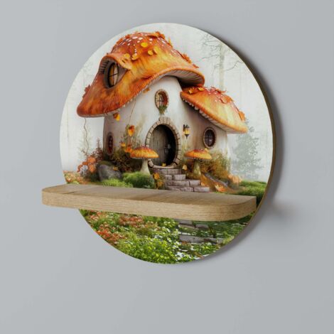 MYSTIC TOADSTOOL Rundes Regal