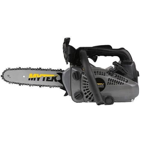 MYTEK TRONÇONNEUSE-ÉLAGUEUSE THERMIQUE - 25,4 CC - TAILLE DE COUPE 25CM - NOIR