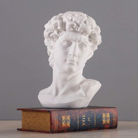 Mythologie grecque, buste de David miniature, Europe, Michel-Ange