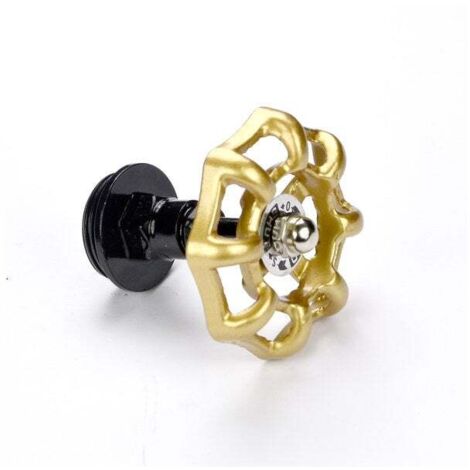 Mytube-Ventil, 25 mm Durchmesser, Gold SANS MARQUE