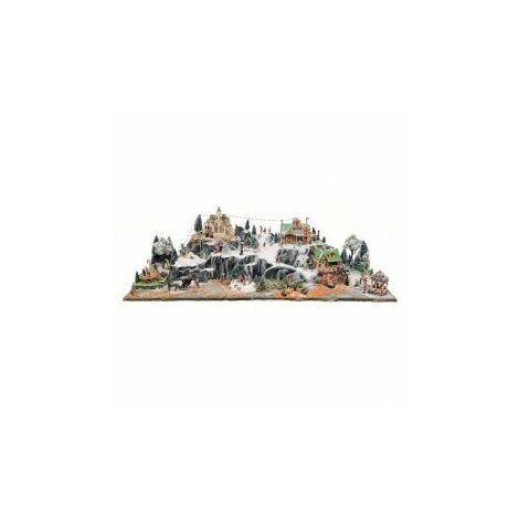 MyVillage Pueblo navideño de montaña 120x40x h25 cm