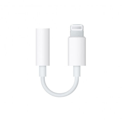 myway adaptador lightning a 3,5 mm blanco