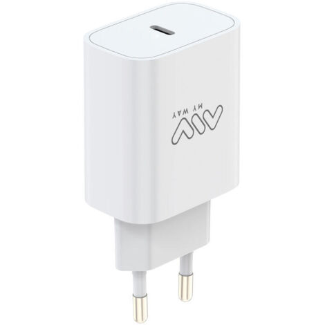 myway transformador Tipo C PD 25W blanco