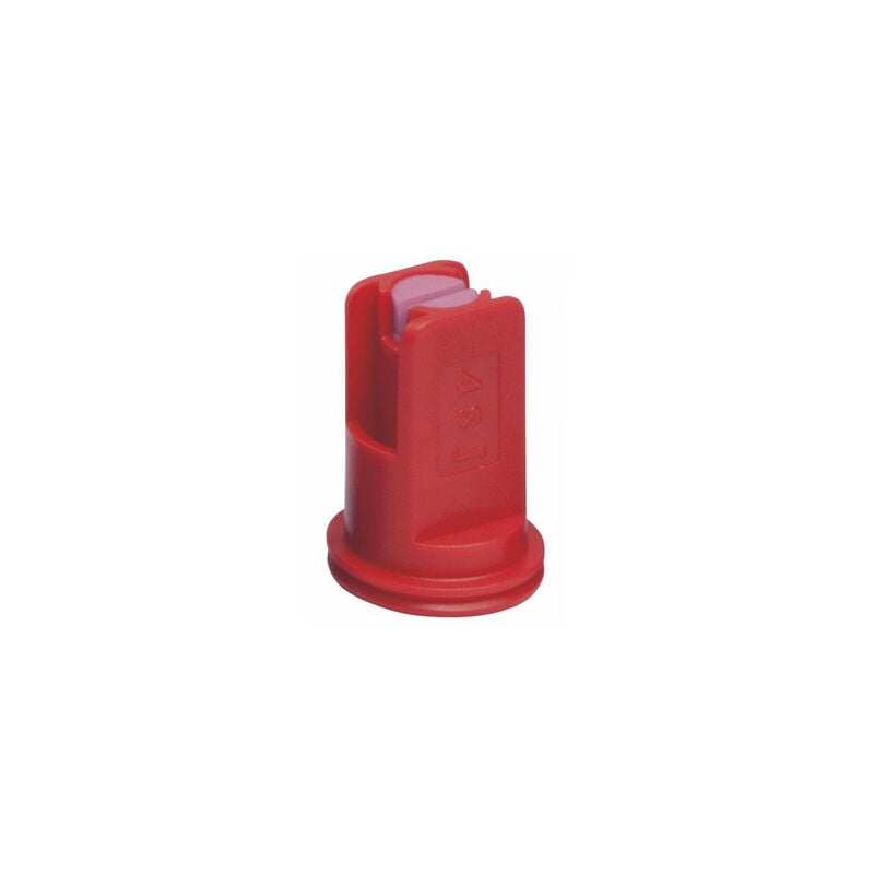 N. 4 - rosso - ugello iniezione aria ceramica - trattamenti diserbo irrorazione 0170464