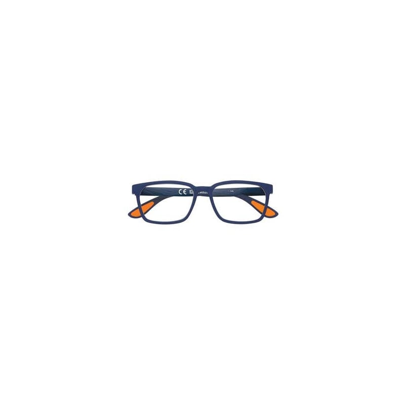 Lunettes de Lecture Monture Polycarbonate Soft Touch Bleu/Orange Pr80 - dioptries +3,0 - 31Z-PR80-300