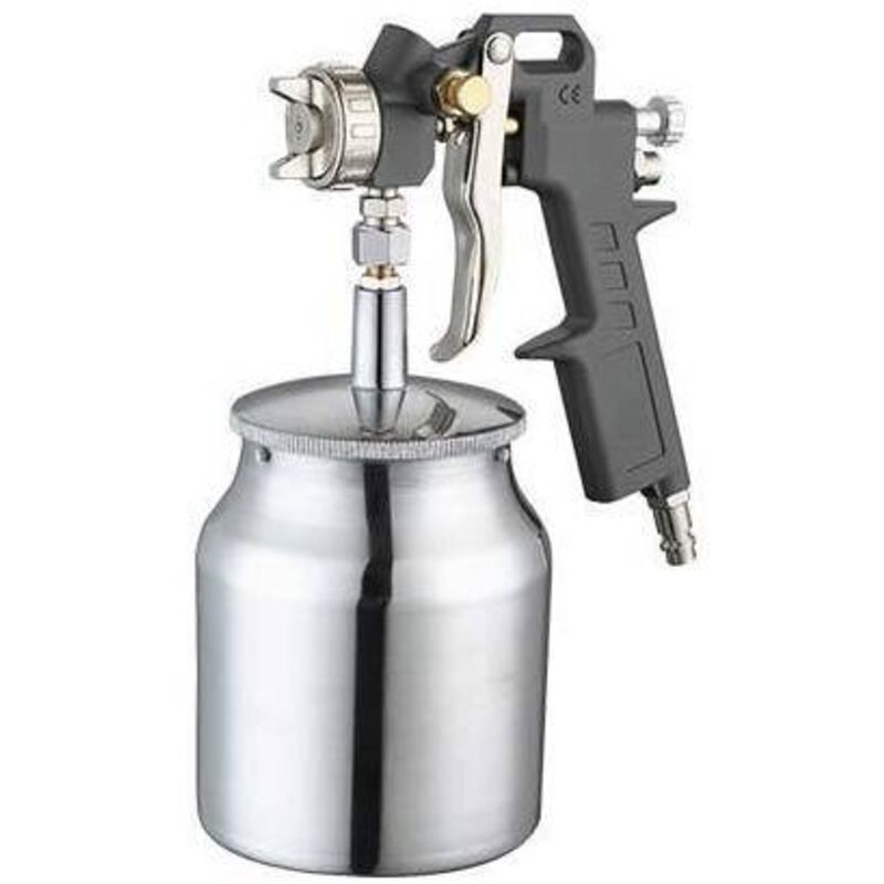Effe - aerografo ac + serbatoio alluminio inferiore