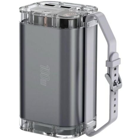 4Smarts Lucid Ultra Powerbank 40000 mAh Power Delivery, Quick Charge 3.0 LiPo Grau Statusanzeige, T