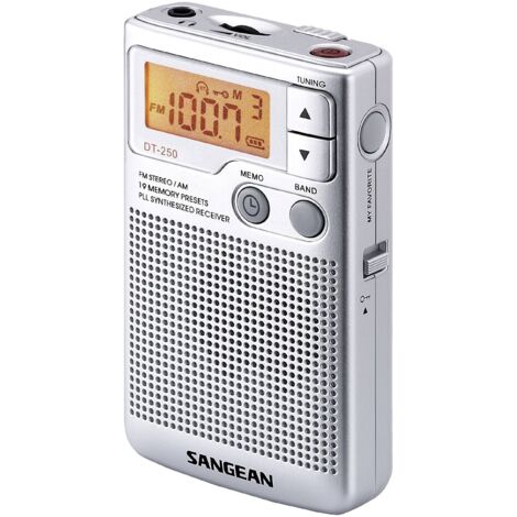 N/A FM Sangean Pocket 250 argent