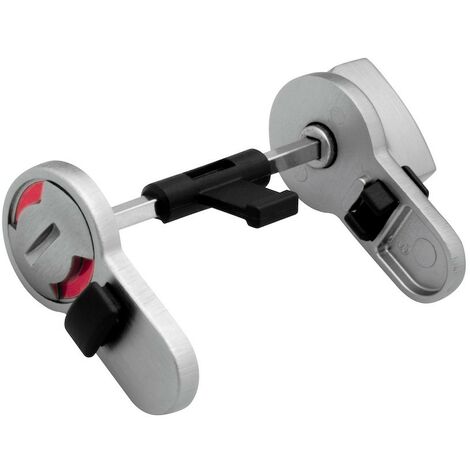 N+D WC-Modulset vernickelt für BB für Türstärke 50 mm (inkl. Beschlag)
