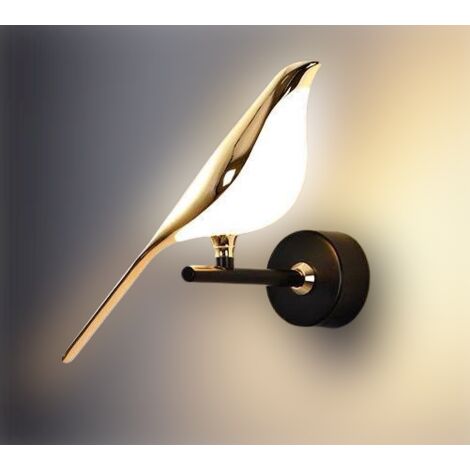 N-gale - lámpara de pared LED moderna para pájaros