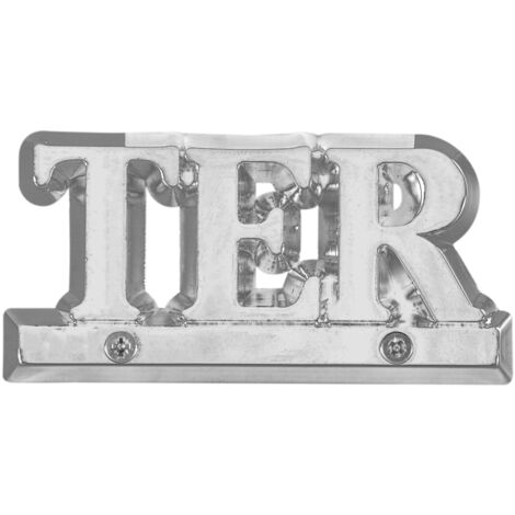 N° Ter - Zamak Chromé 80mm - 4005232