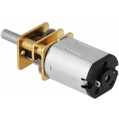 N20 DC6V 200RPM Mini-réducteur de vitesse DC moteur avec boîte de vitesses entièrement en métal pour la voiture RC Robot Modèle DIY Moteur Jouet